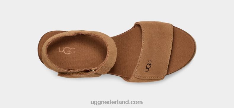 vrouwen kastanje UGG ileana band 686ZP558