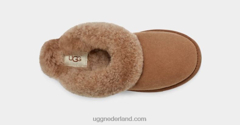 vrouwen kastanje UGG klassieke pantoffel ii 686ZP397