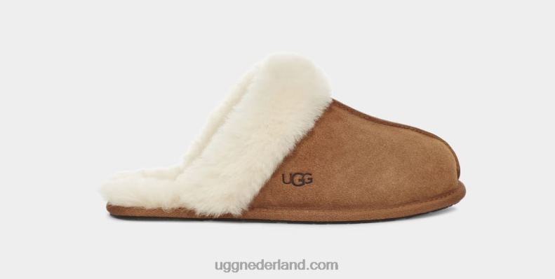 vrouwen kastanje UGG scuffette ii 686ZP446