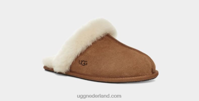 vrouwen kastanje UGG scuffette ii 686ZP446