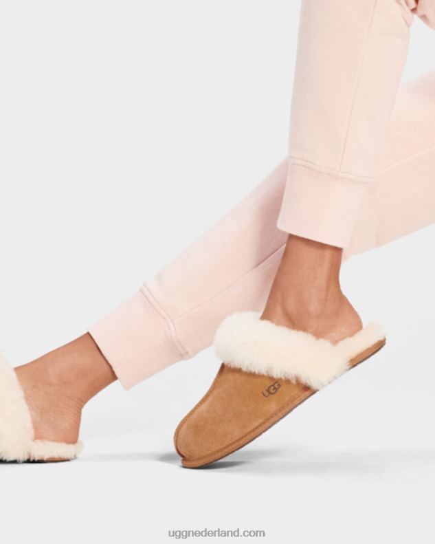 vrouwen kastanje UGG scuffette ii 686ZP446