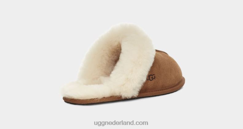 vrouwen kastanje UGG scuffette ii 686ZP446