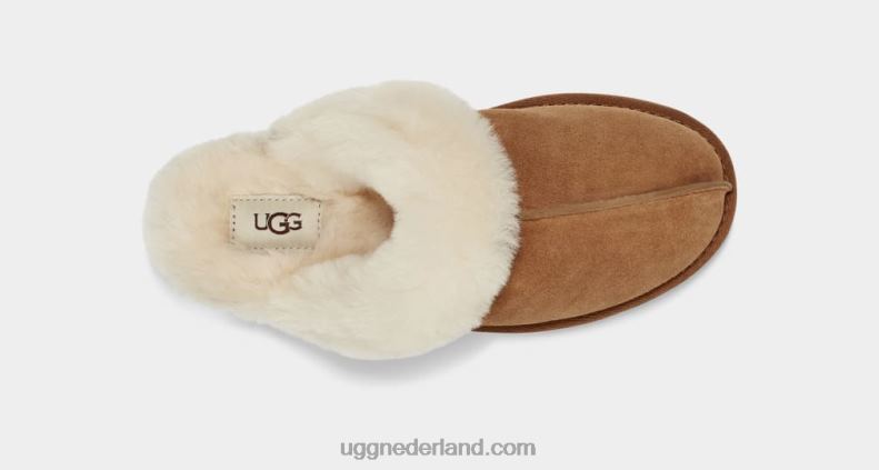 vrouwen kastanje UGG scuffette ii 686ZP446