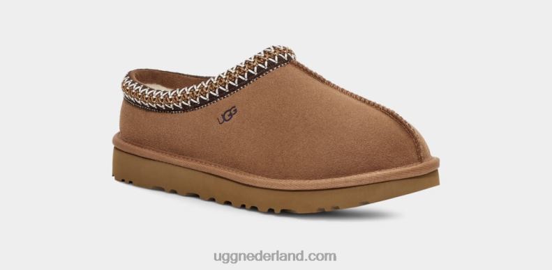 vrouwen kastanje UGG tasman pantoffel 686ZP367