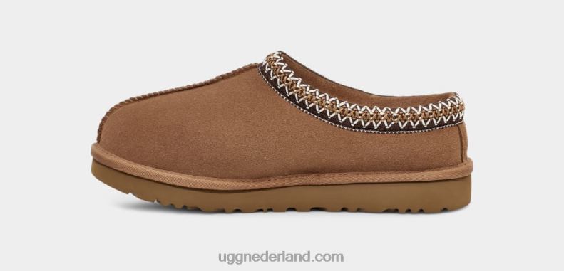 vrouwen kastanje UGG tasman pantoffel 686ZP367