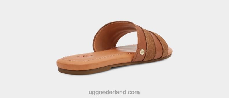vrouwen kastanje leer UGG ximena 686ZP828