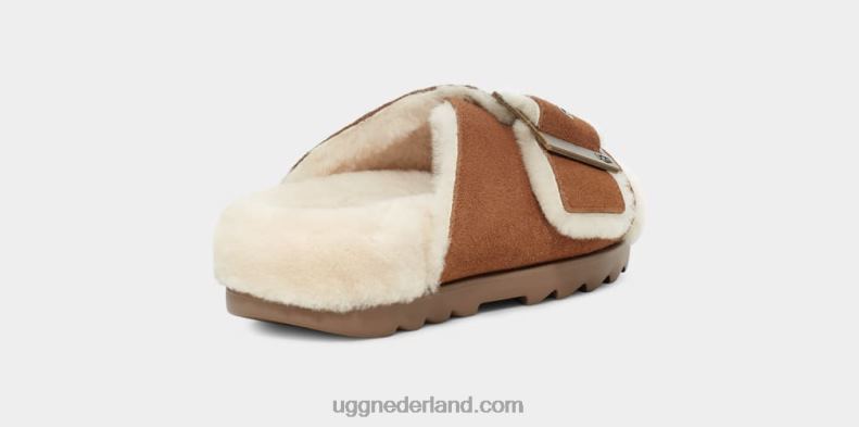 vrouwen kastanje suède UGG buiten gesp 686ZP788