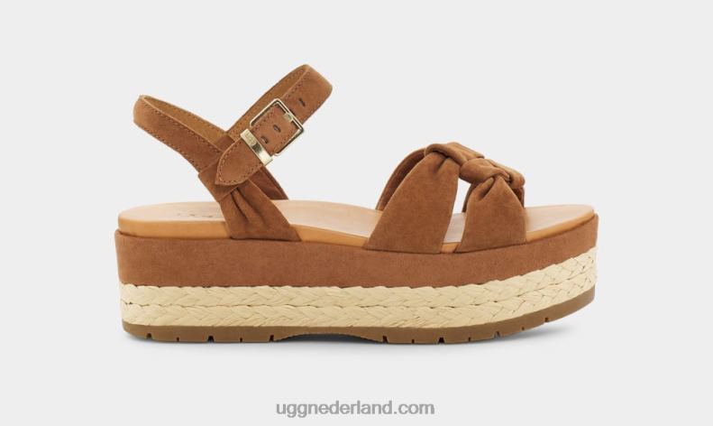vrouwen kastanje suède UGG neusch 686ZP785