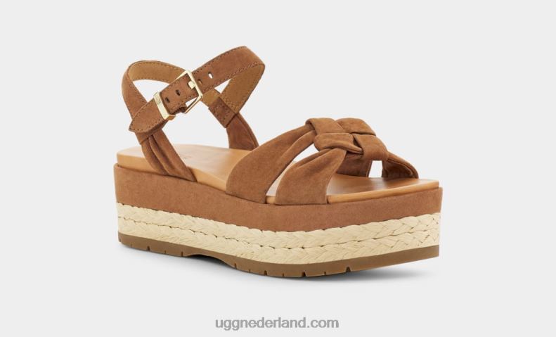 vrouwen kastanje suède UGG neusch 686ZP785
