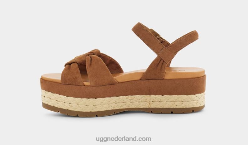 vrouwen kastanje suède UGG neusch 686ZP785