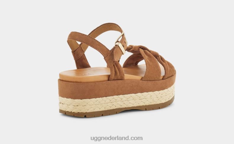 vrouwen kastanje suède UGG neusch 686ZP785