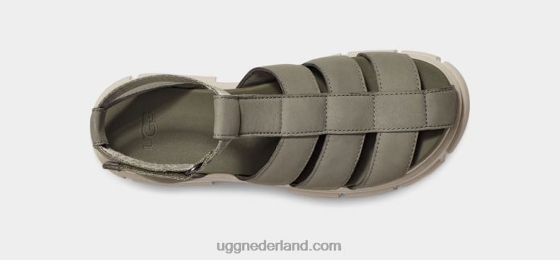 vrouwen mosgroen UGG Ashton strappy 686ZP466