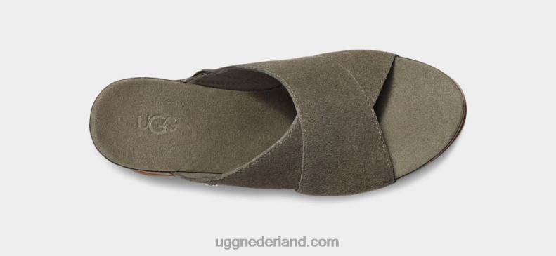vrouwen mosgroen UGG abt glijbaan 686ZP452