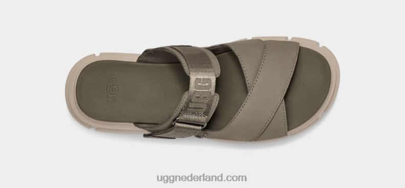 vrouwen mosgroen UGG ashton glijbaan 686ZP465