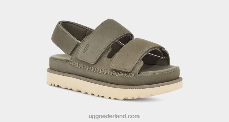 vrouwen mosgroen UGG goldenstar slingback 686ZP2116