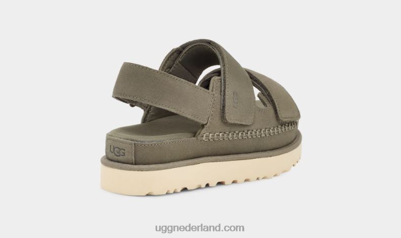 vrouwen mosgroen UGG goldenstar slingback 686ZP2116