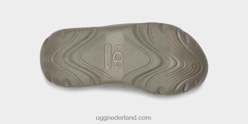 vrouwen mosgroen UGG la street sandaal suède 686ZP2124