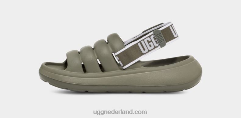 vrouwen mosgroen UGG sport ja glijbaan 686ZP442