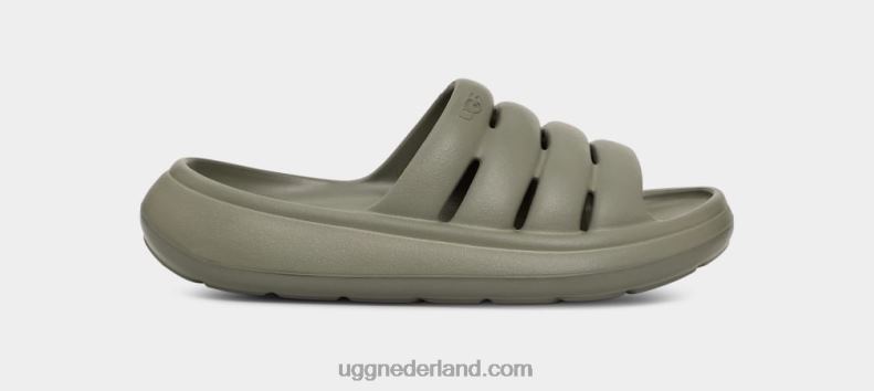 vrouwen mosgroen UGG sport ja glijbaan 686ZP442