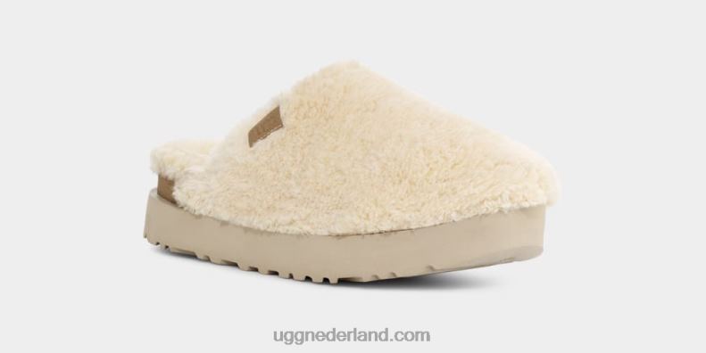 vrouwen natuurlijk UGG fuzz suiker glijbaan 686ZP2101