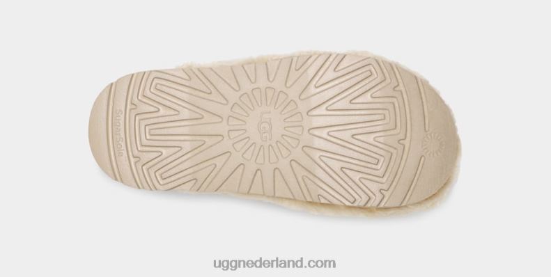 vrouwen natuurlijk UGG fuzz suiker glijbaan 686ZP2101