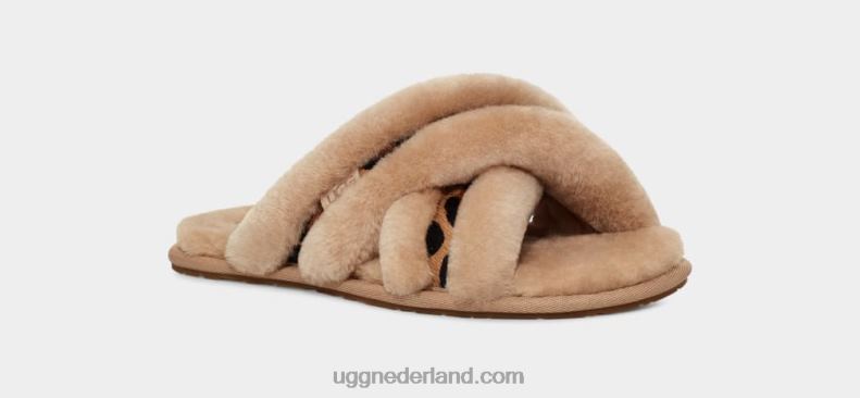 vrouwen natuurlijk UGG scuffita vlekkerig 686ZP41