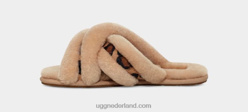 vrouwen natuurlijk UGG scuffita vlekkerig 686ZP41