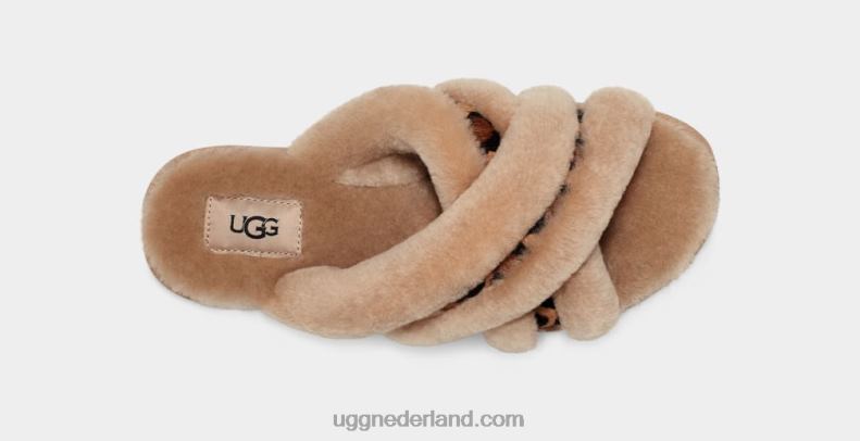 vrouwen natuurlijk UGG scuffita vlekkerig 686ZP41