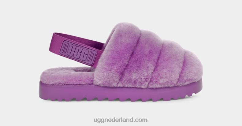 vrouwen paarse lucht UGG super pluizige pantoffel 686ZP802