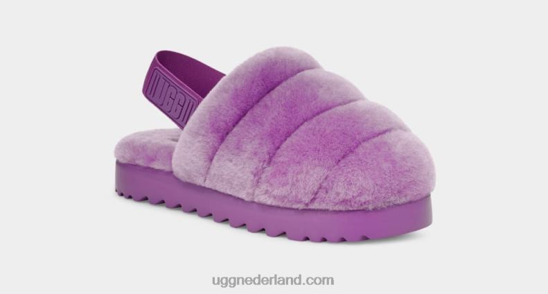 vrouwen paarse lucht UGG super pluizige pantoffel 686ZP802
