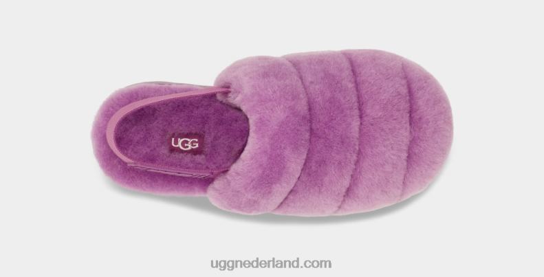 vrouwen paarse lucht UGG super pluizige pantoffel 686ZP802