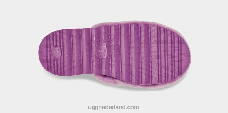 vrouwen paarse lucht UGG super pluizige pantoffel 686ZP802