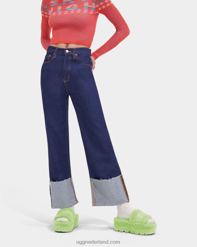 vrouwen parkiet groen UGG fluffita duidelijk 686ZP733