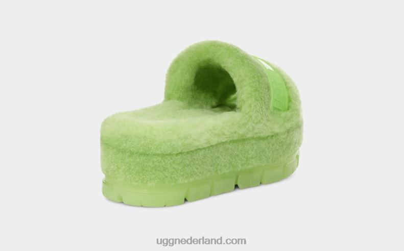 vrouwen parkiet groen UGG fluffita duidelijk 686ZP733