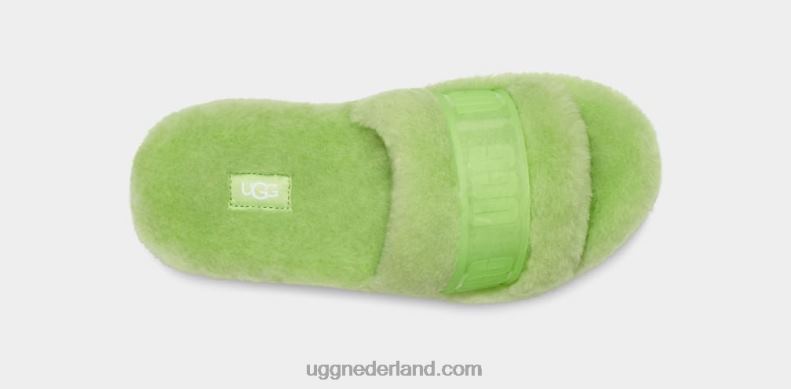 vrouwen parkiet groen UGG fluffita duidelijk 686ZP733