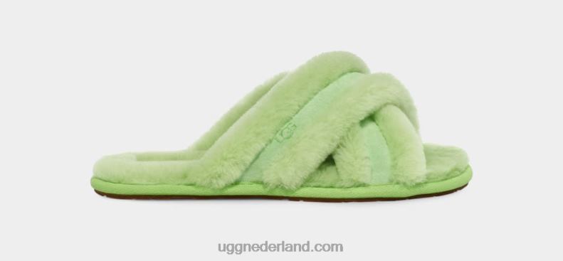 vrouwen parkiet groen UGG scuffita 686ZP43