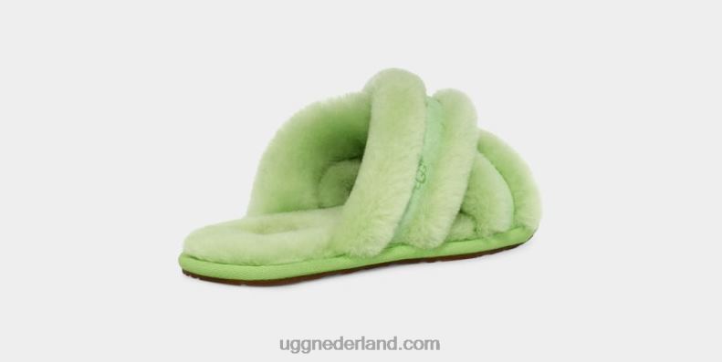vrouwen parkiet groen UGG scuffita 686ZP43