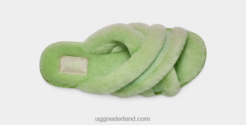 vrouwen parkiet groen UGG scuffita 686ZP43