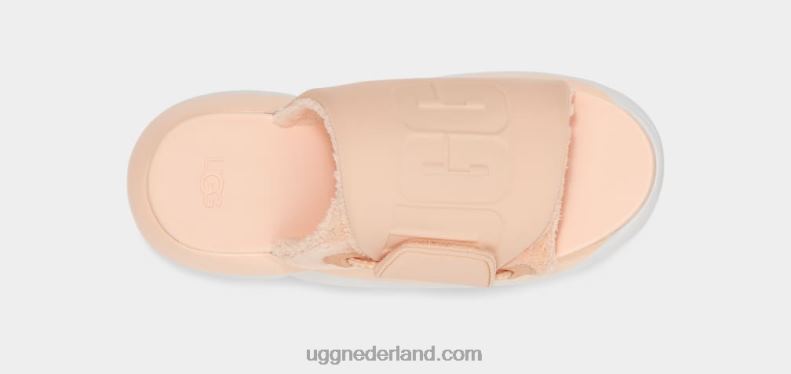 vrouwen perzik fuzz UGG la wolken glijbaan 686ZP65