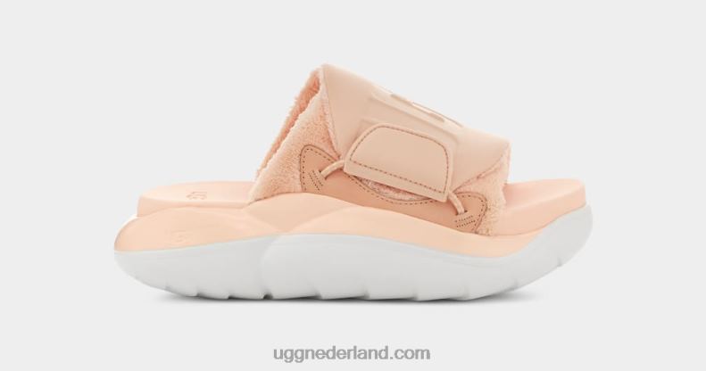 vrouwen perzik fuzz UGG la wolken glijbaan 686ZP65
