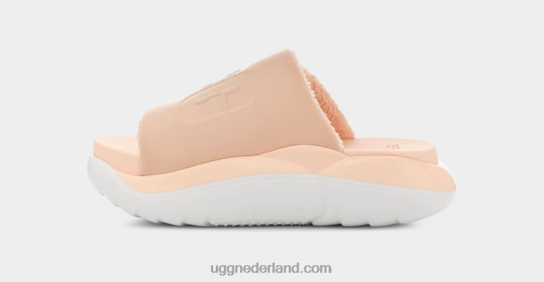 vrouwen perzik fuzz UGG la wolken glijbaan 686ZP65