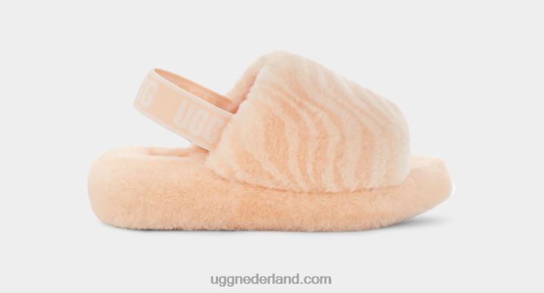 vrouwen perzik fuzz UGG pluis ja golvend 686ZP810