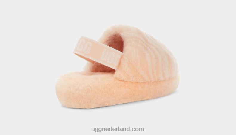 vrouwen perzik fuzz UGG pluis ja golvend 686ZP810