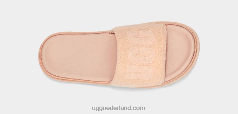 vrouwen perzikkleurige badstof UGG laton 686ZP795