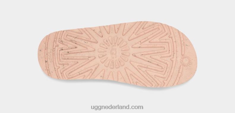 vrouwen perzikkleurige badstof UGG laton 686ZP795