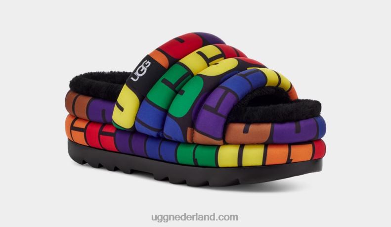 vrouwen regenboog logo UGG trots glijbaan 686ZP604