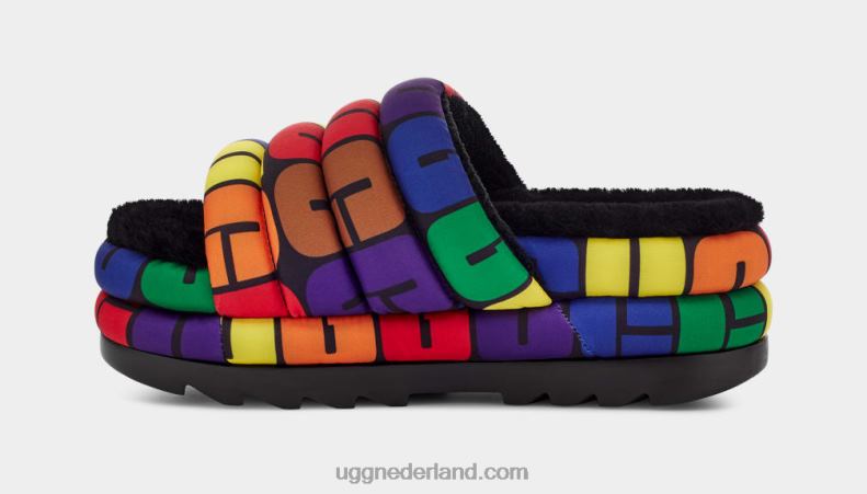 vrouwen regenboog logo UGG trots glijbaan 686ZP604