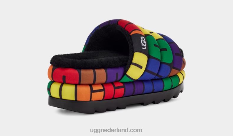 vrouwen regenboog logo UGG trots glijbaan 686ZP604