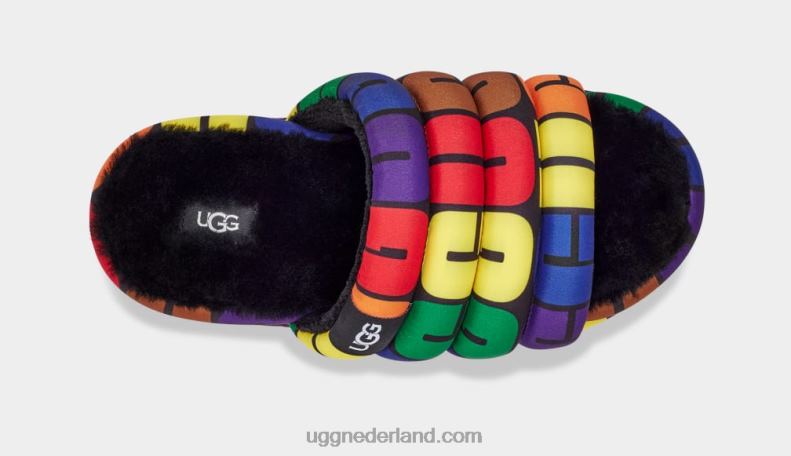 vrouwen regenboog logo UGG trots glijbaan 686ZP604