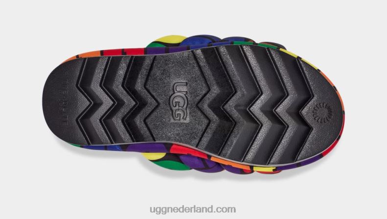 vrouwen regenboog logo UGG trots glijbaan 686ZP604